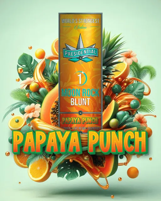 Presidential Moon Rock Blunt Papaya Punch