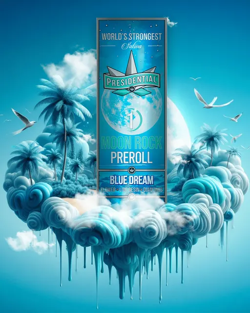Presidential Moon Rock Preroll - Blue Dream