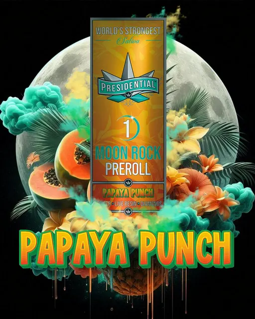 Presidential Moon Rock Preroll - Papaya Punch