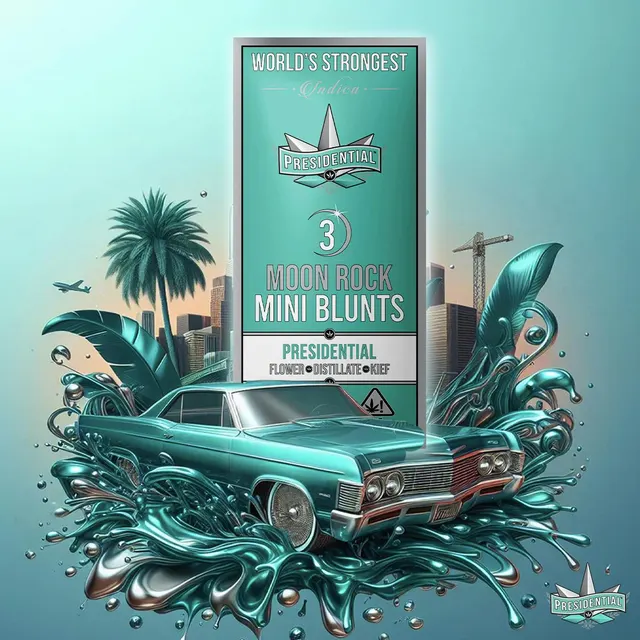 Presidential Pee-Wee Moon Rock Blunts - Presidential (2.1g)