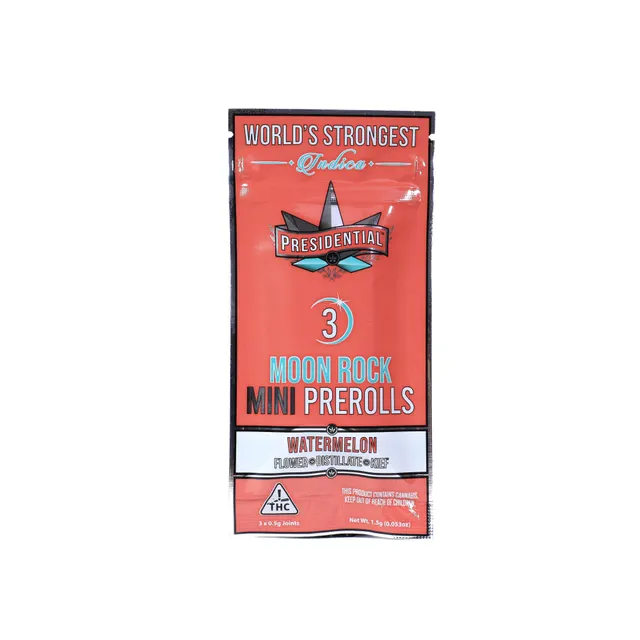 Presidential Watermelon (I) Moon Rock Infused Pre-Roll Multipack 0.5g 3pk