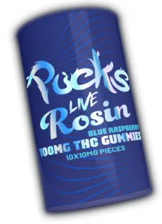 Pucks - Gummies Live Rosin - Blue Raspberry (H) (100mg)