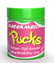 Pucks - Gummies - Watermelon (H) (100mg)