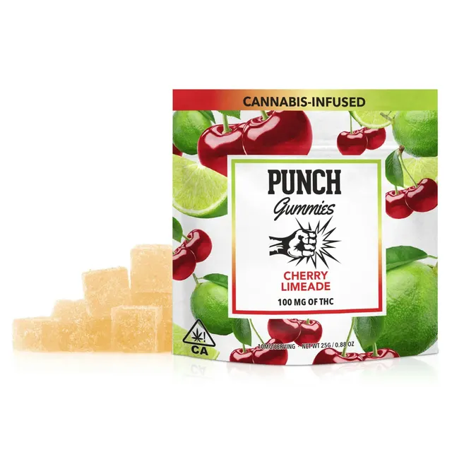 Punch | Cherry Limeade | Hybrid | Gummies | 100mg