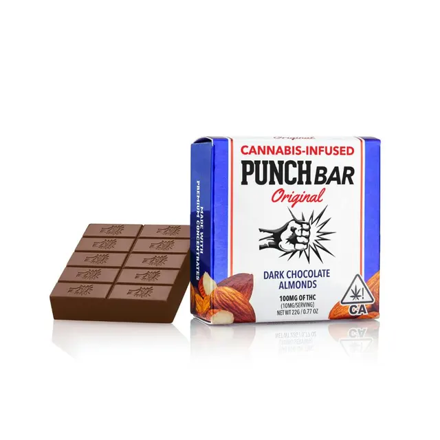 Punch | Dark Chocolate Almond | Hybrid | PunchBar | 100mg