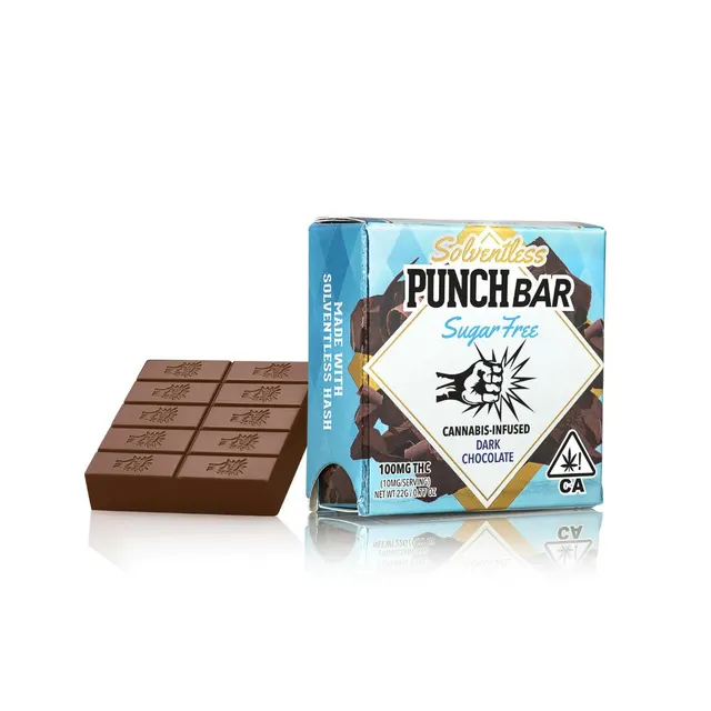 Punch | Dark Chocolate Sugar Free | Hybrid | PunchBar | 100mg
