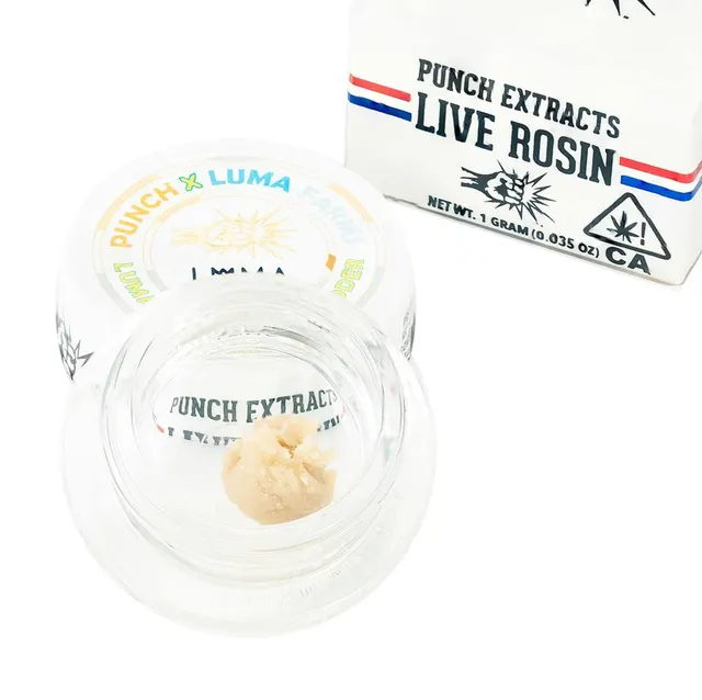 Punch | Luma's The Beach | Tier 2 Live Rosin Cold Cure Badder | 1g