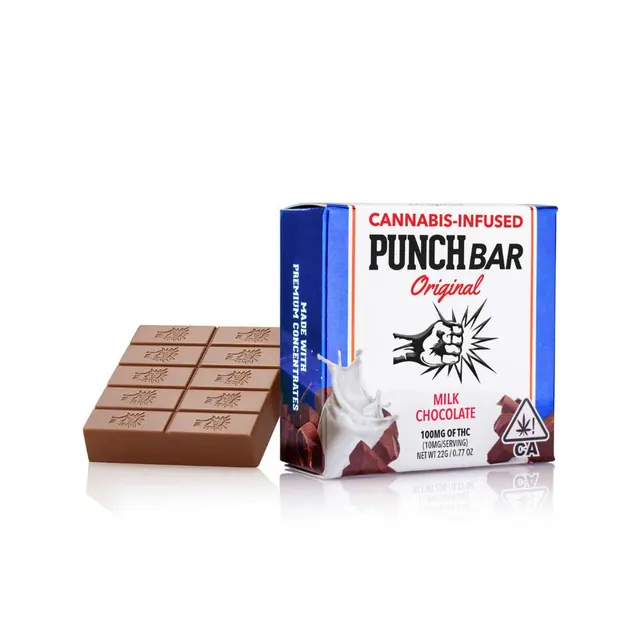 Punch | Milk Chocolate | Hybrid | PunchBar | 100mg