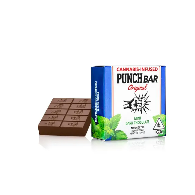 Punch | Mint Dark Chocolate | Hybrid | PunchBar | 100mg