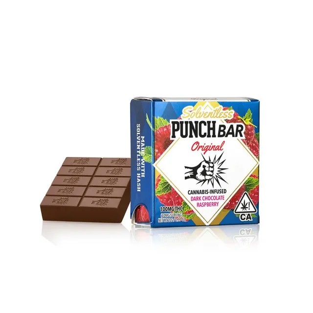 Punch | Raspberry Dark Chocolate | Hybrid | PunchBar | 100mg