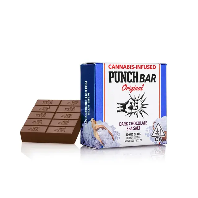 Punch | Sea Salt Dark Chocolate | Hybrid | PunchBar | 100mg