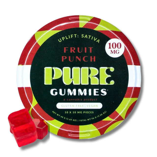 Fruit Punch Sativa Gummies 10pk