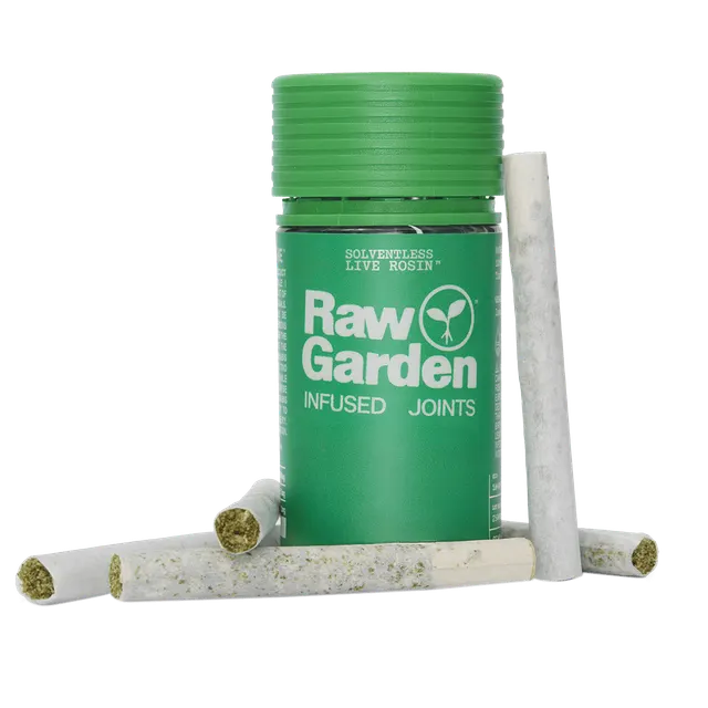 Hashburger Raw Garden Rosin Infused Joints (0.5g 5-Pack)