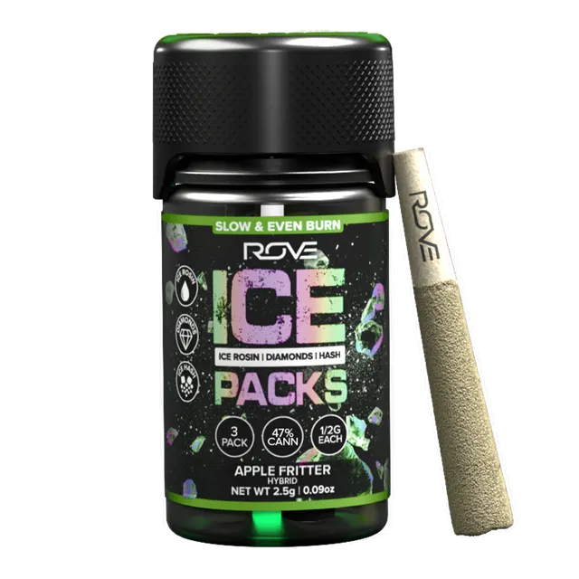Apple Fritter - Infused Ice Packs (Rosin, Hash, and Diamonds) [3x 0.5g]