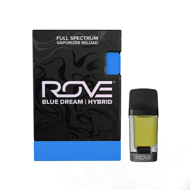Rove Blue Dream Melted Diamond Live Resin Vaporizer 1.0g (Reload)