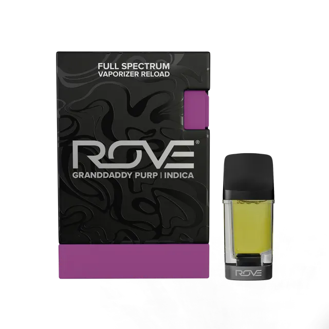 Rove Granddaddy Purp Melted Diamond Live Resin Vaporizer 1.0g (Reload)