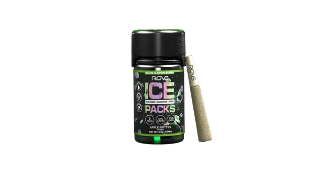 Rove - Ice Packs - Infused Prerolls 5pk - Frosted Melon (H) (2.5g)