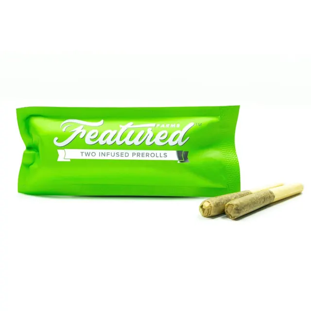 Tropical Lemonade | Featured Farms | Infused Prerolls 2pk | 1.0g