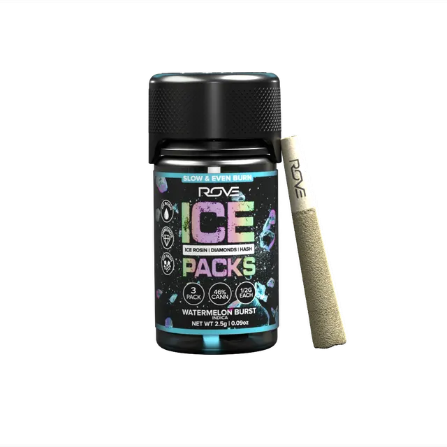 Watermelon Burst - Infused Ice Packs (Rosin, Hash, and Diamonds) [3x 0.5g]
