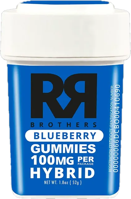 RR Brothers - Gummies - Blueberry (I) (100mg)