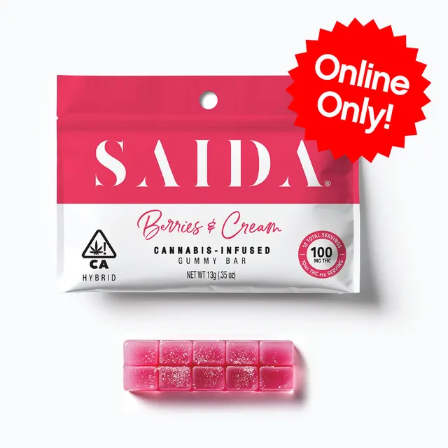 Gummy Bar 10PK [100MG] Berries & Cream