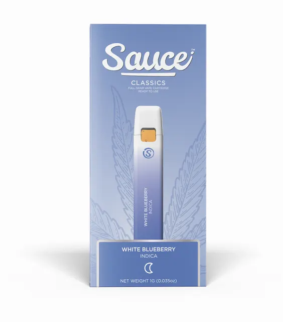 Flavored Distilate - Indica - White Blueberry - AIO - 1g