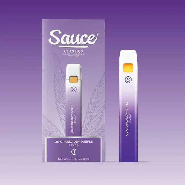Sauce Classic OG Grandaddy Purple Disposable 1g