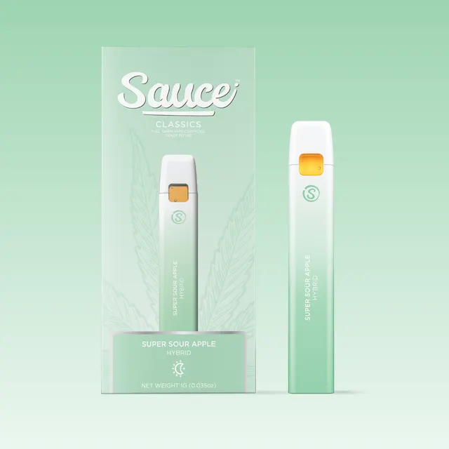 Sauce Classic Super Sour Apple Disposable 1g