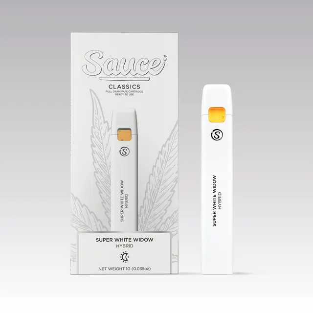 Sauce Classic Super White Widow Disposable 1g