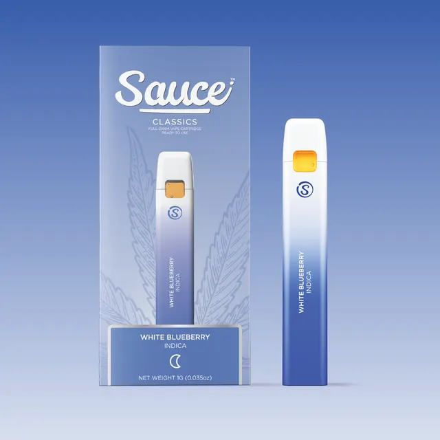Sauce Classic White Blueberry Disposable 1g