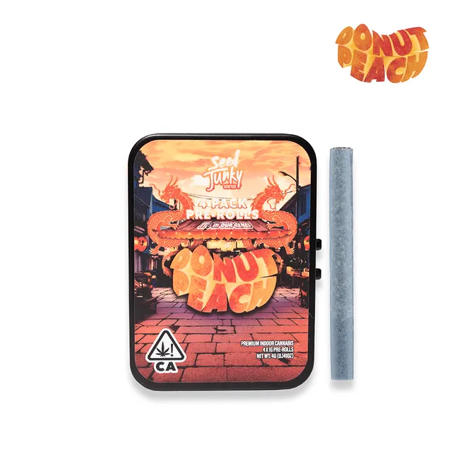 Donut Peach | Joints | 1g each | 4pk