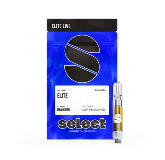 SELECT - ELITE - CART RESIN LIVE - 1G - BIG BUD - INDICA