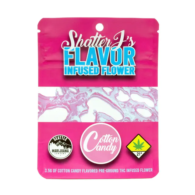 Shatter Js: Cotton Candy - Infused Flower