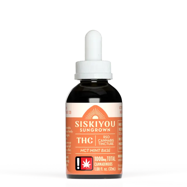 THC MCT Peppermint Tincture