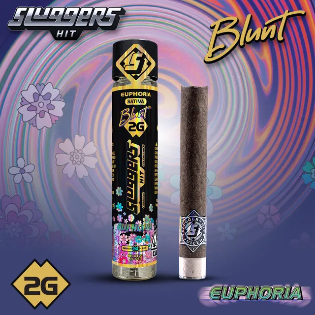EUPHORIA DIAMOND & HASH INFUSED BLUNT - 2 GRAMS