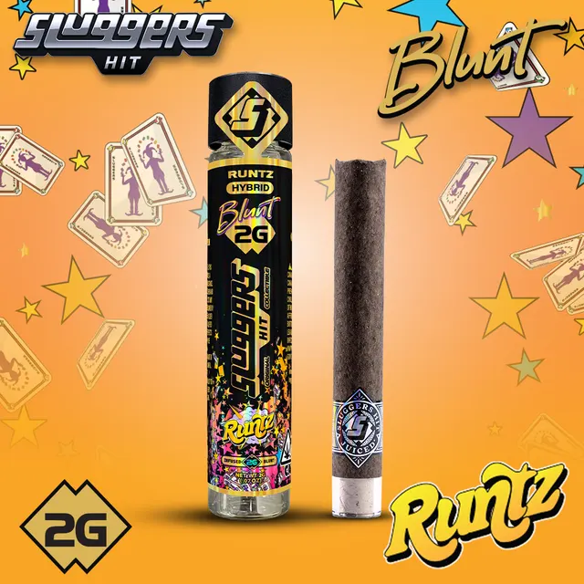 RUNTZ DIAMOND & HASH INFUSED BLUNT - 2 GRAMS