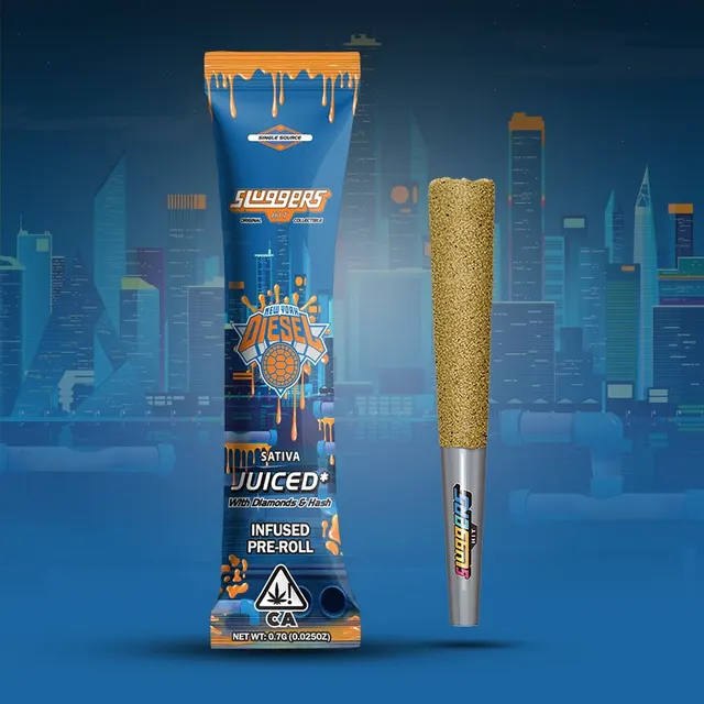 Sluggers - Infused Preroll - 0.7g 1pk - NYC Diesel