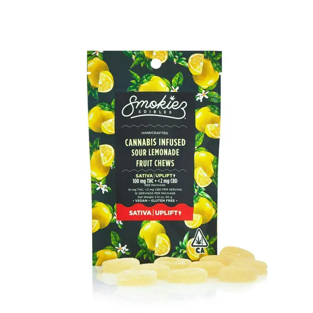 Sour Lemonade Gummies | 100mg | 10ct | 10mg/ea