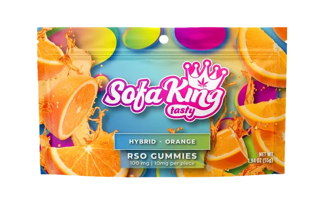 Sofa King - Gummies - Orange (H) (100mg)