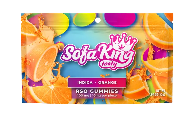 Sofa King - Gummies - Orange (I) (100mg)