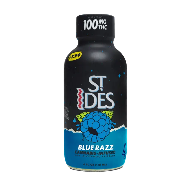 Blue Razz | Non-Carbonated | 100mg | 4 fl oz