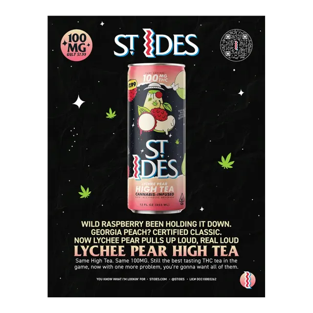 Lychee Pear (100mg)