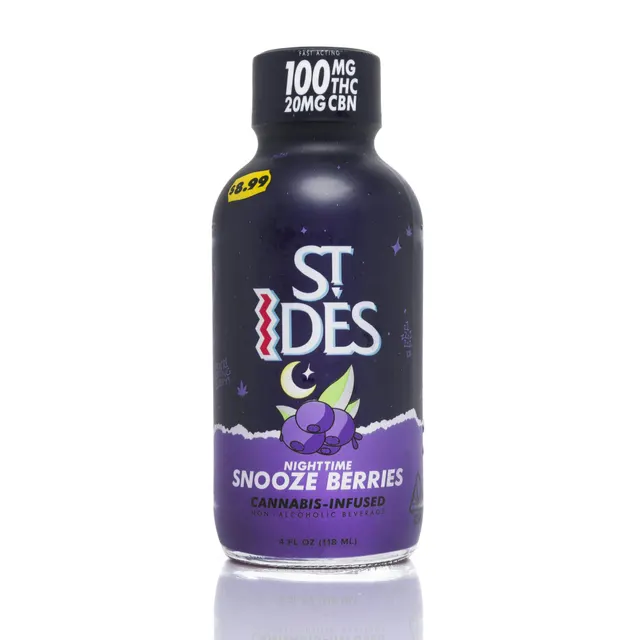 Nighttime Snooze Berries | Non-Carbonated | THC:CBN 100mg:20mg | 4 fl oz