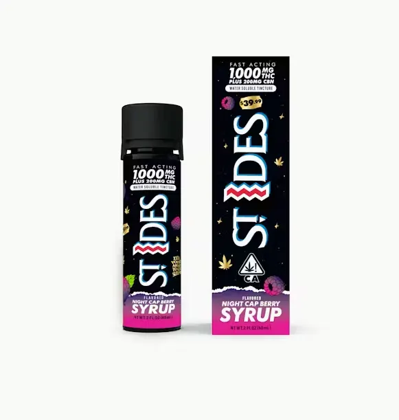 St Ides Night Cap Berry 5:1 THC:CBN Syrup 2oz 1200mg