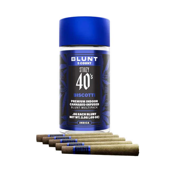 - BISCOTTI - .5G 40's Infused Mini Blunt 5 Pack