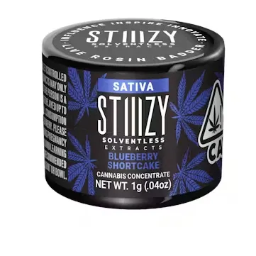 - BLUEBERRY SHORTCAKE - Live Rosin Badder