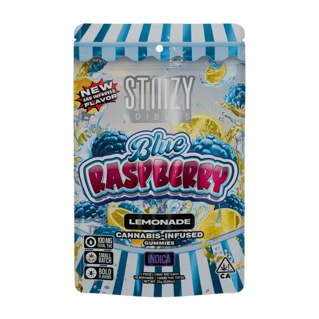 BLUE RASPBERRY - 100MG LEMONADE EDIBLES