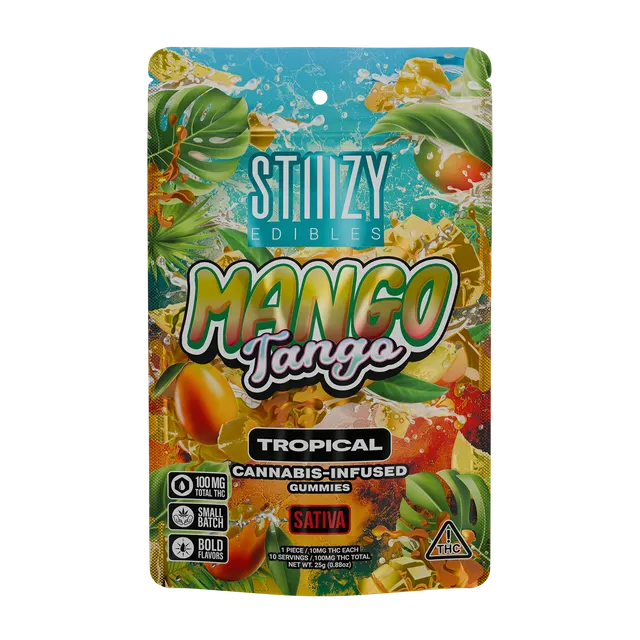MANGO TANGO GUMMIES 100MG STIIIZY M{582} N{398}