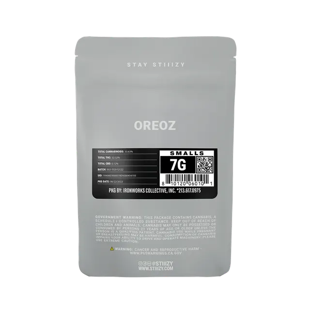 - OREOZ - 7G Grey Label Mylar