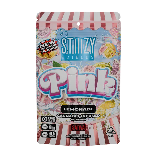 - PINK - 100MG LEMONADE EDIBLES